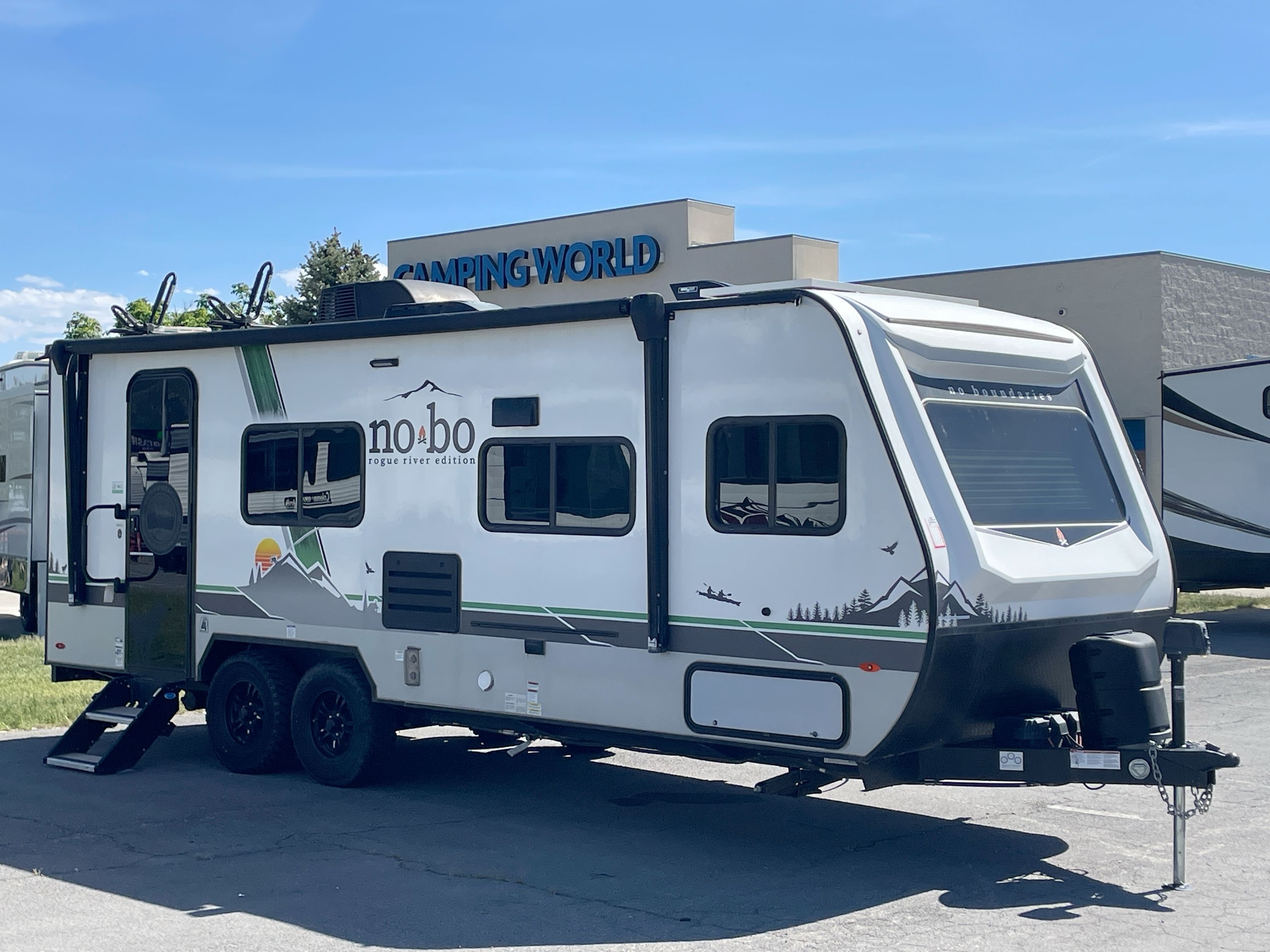 2023 Forest River NO BOUNDARIES ROGUE RIVER 19.1 Travel Trailer Toy Hauler RV