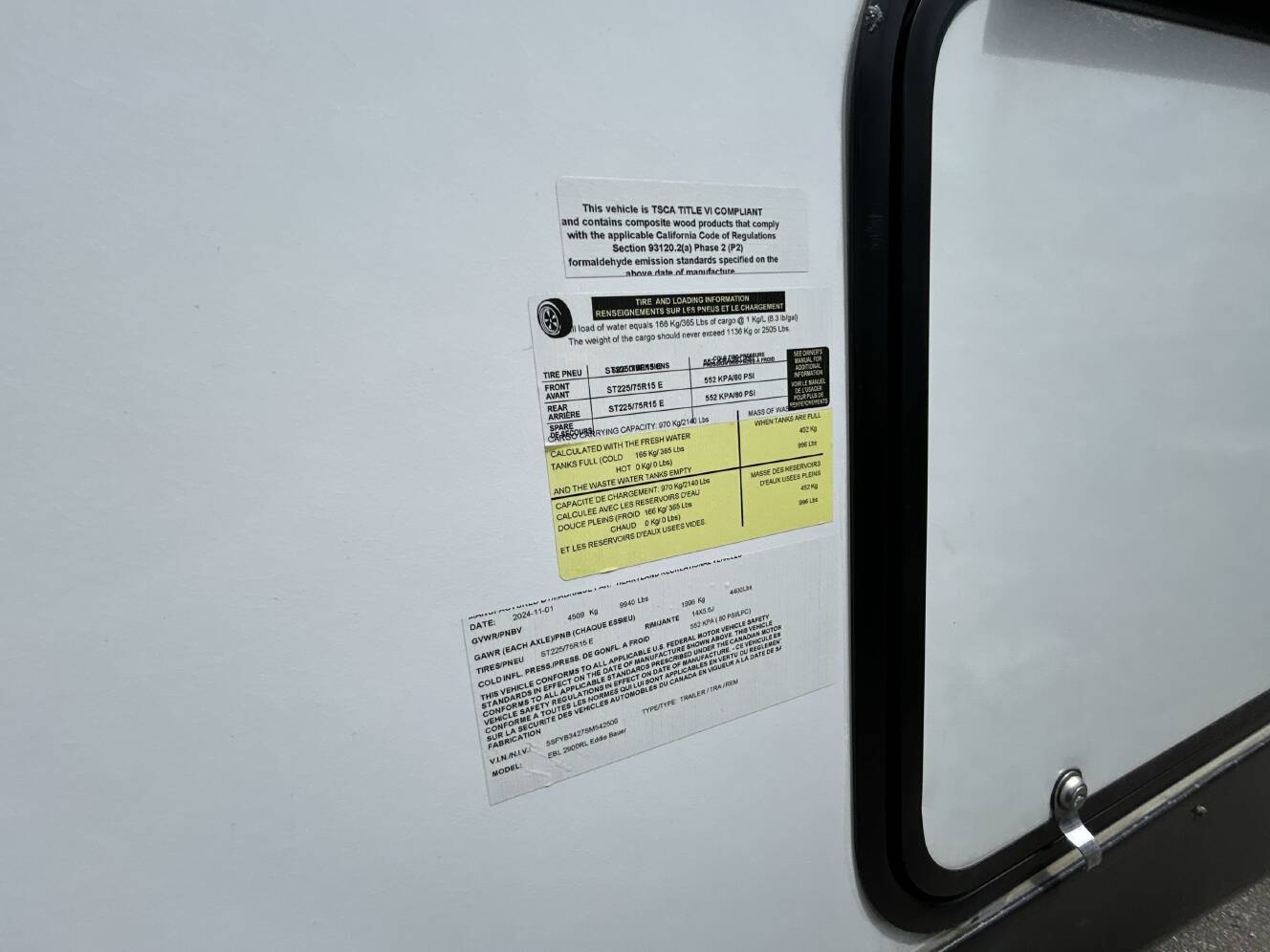 A photo of this 2025 Heartland EDDIE BAUER 2900RL-L