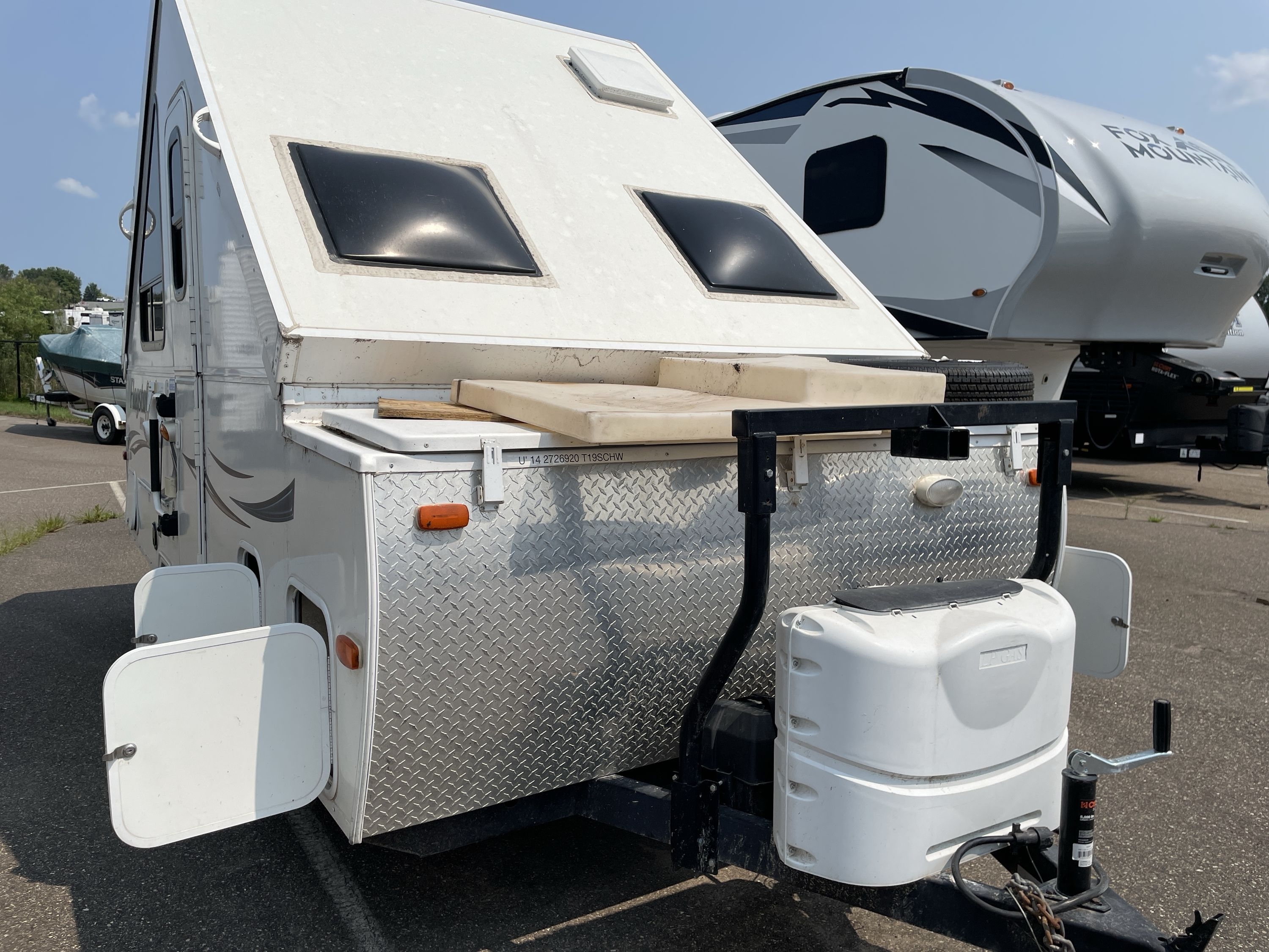 2014 Forest River FLAGSTAFF HARD SIDE T19SCHW in oronoco MN