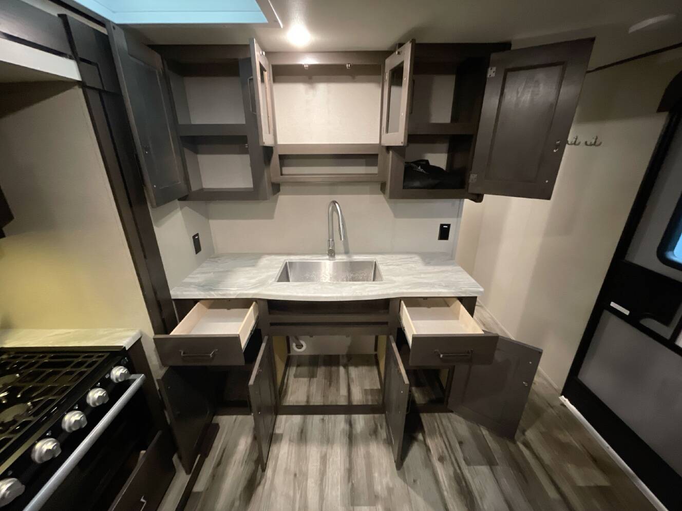 A photo of this 2023 Grand Design TRANSCEND XPLOR 297QB