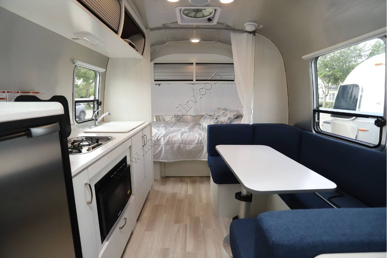 A photo of this 2026 Airstream Bambi 22FB