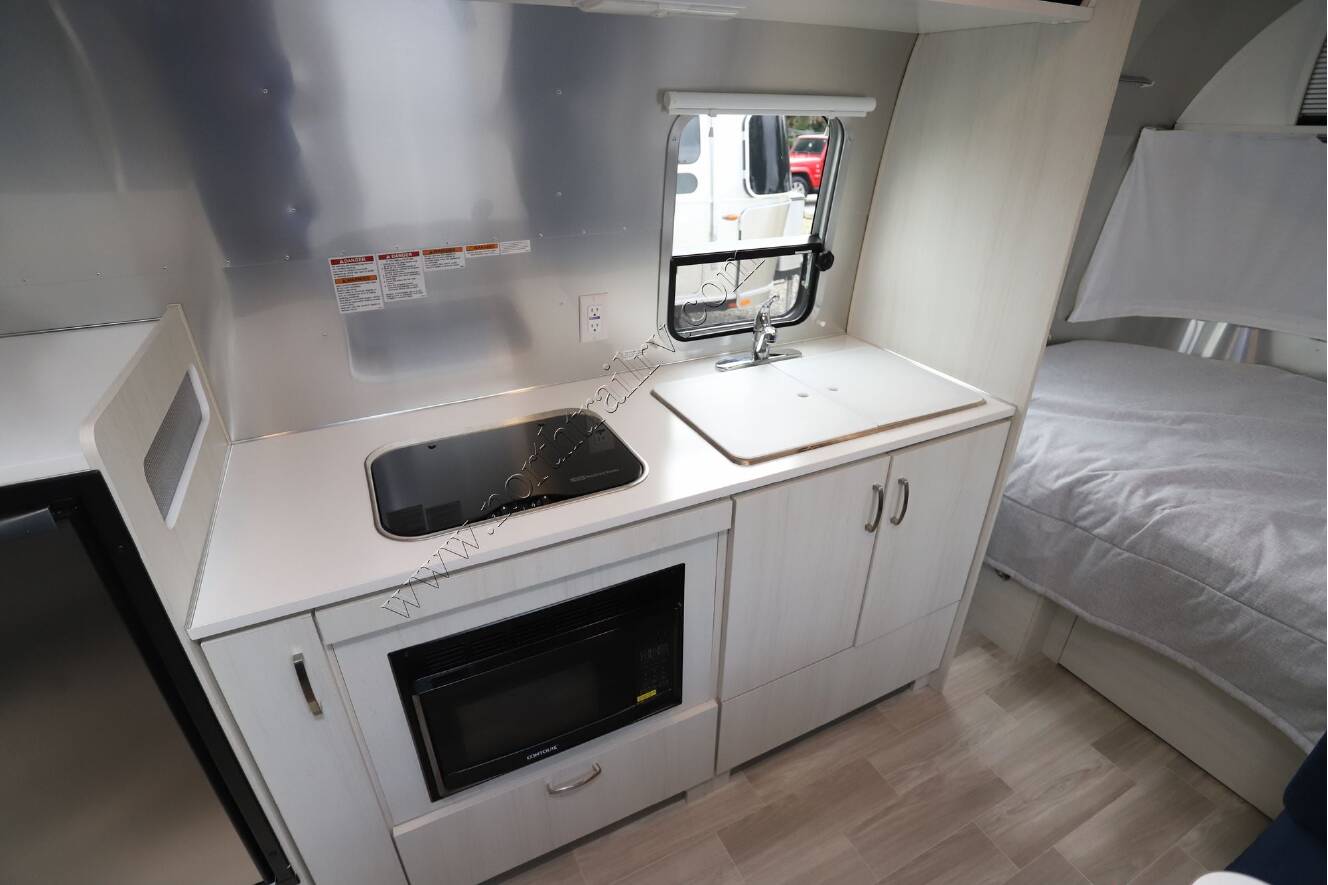 A photo of this 2026 Airstream Bambi 22FB