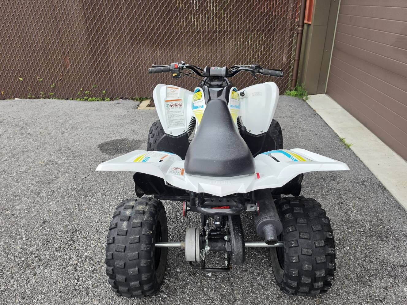 A photo of this 2022 Yamaha Raptor 90
