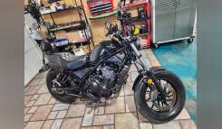 2017 Honda Rebel 500 Cruiser motorcycle