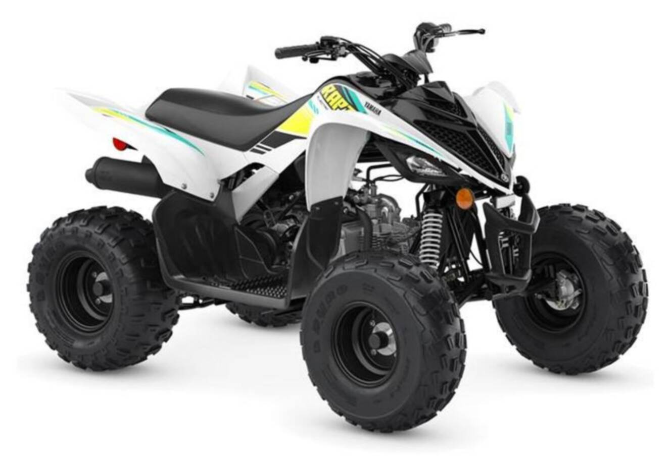 A photo of this 2022 Yamaha Raptor 90