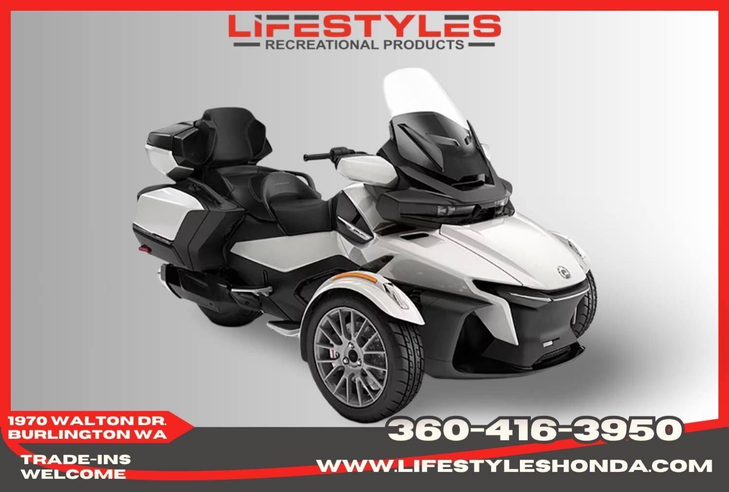 2026 Can-Am Spyder RT Limited RT LIMITED in Burlington, WA