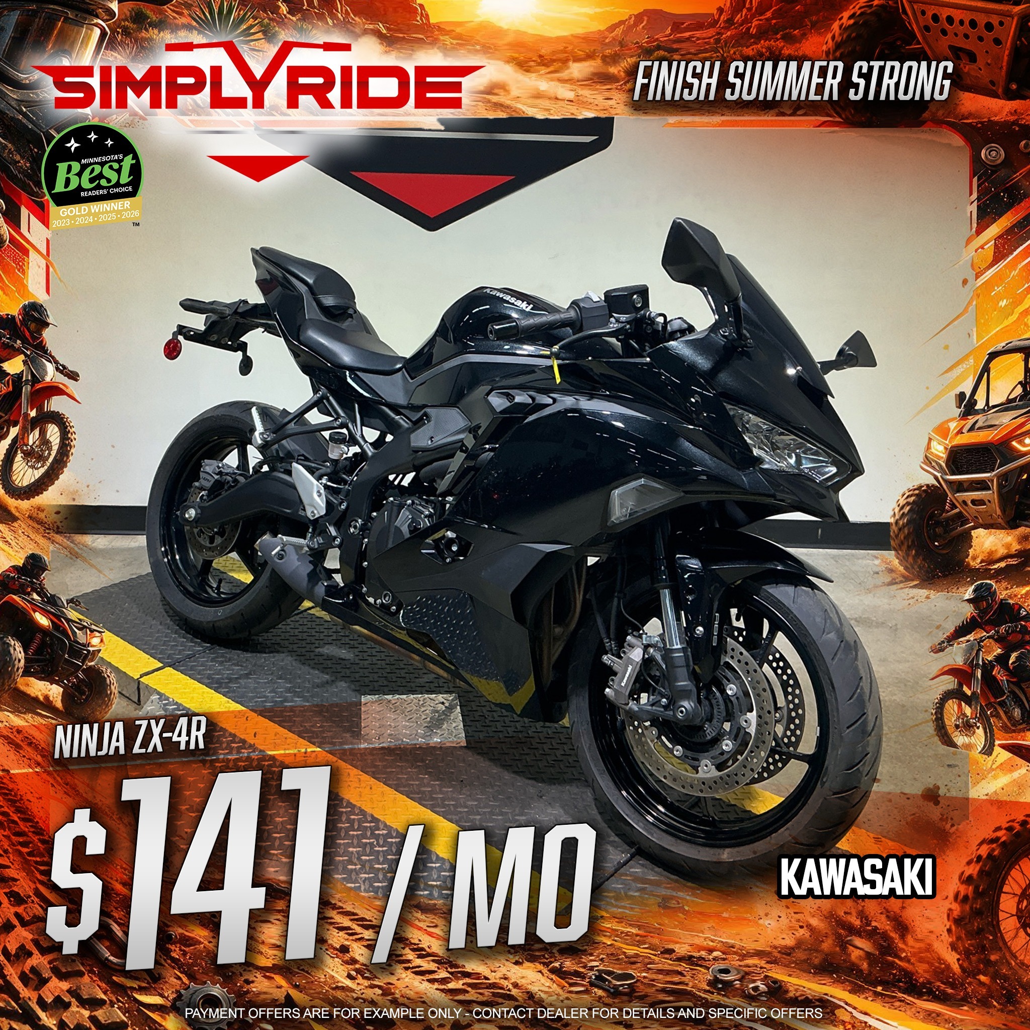 「Cycle  タイムセール」 2024 Kawasaki Ninja ZX-4R Motorcycles For Sale - Cycle Trader