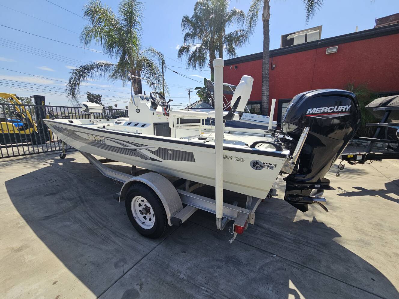 A photo of this 2020 Lowe 20 BAY