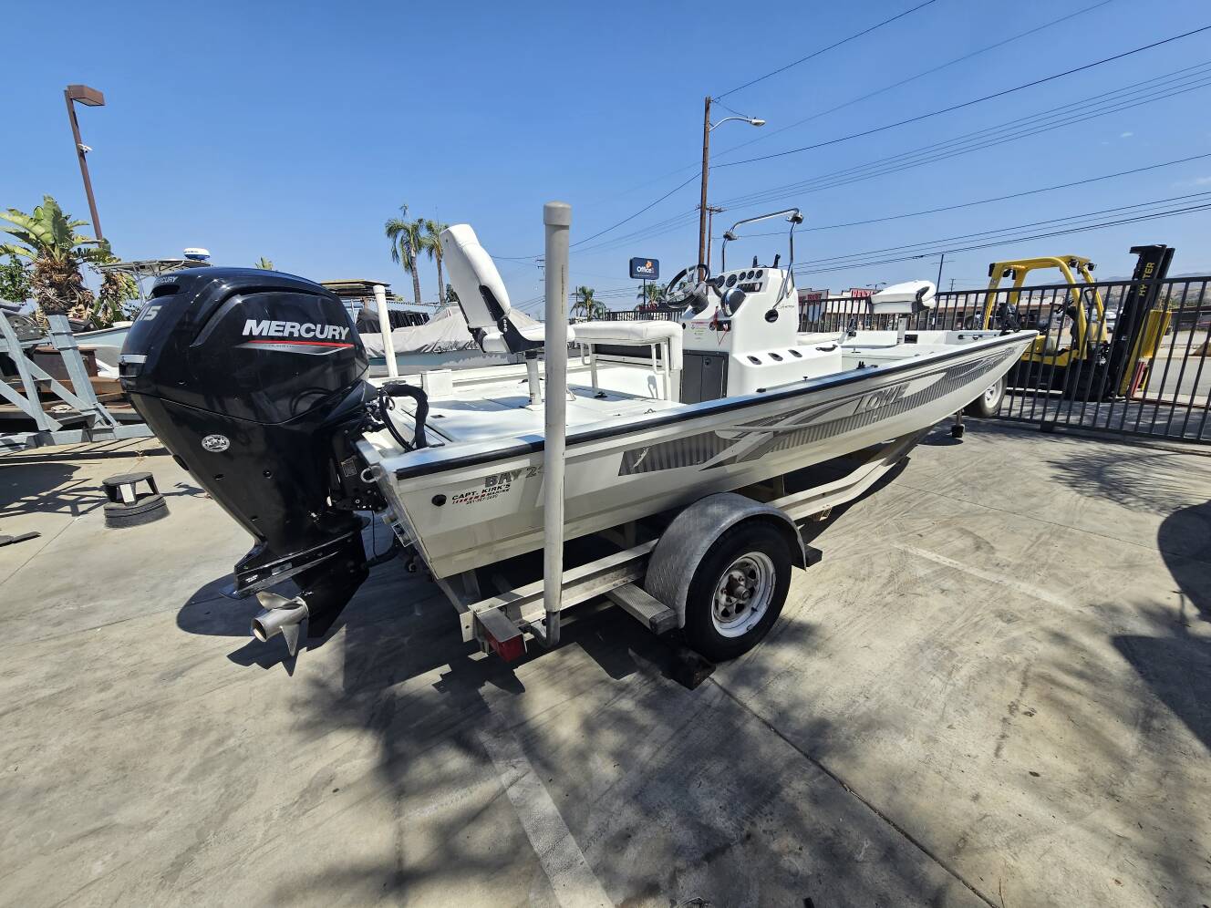 A photo of this 2020 Lowe 20 BAY