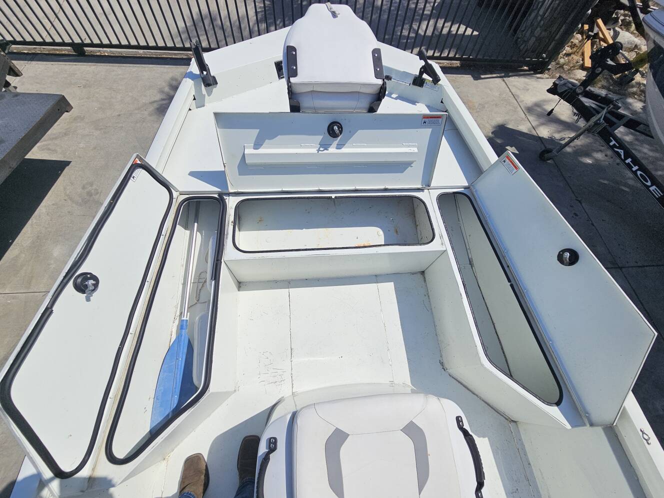A photo of this 2020 Lowe 20 BAY
