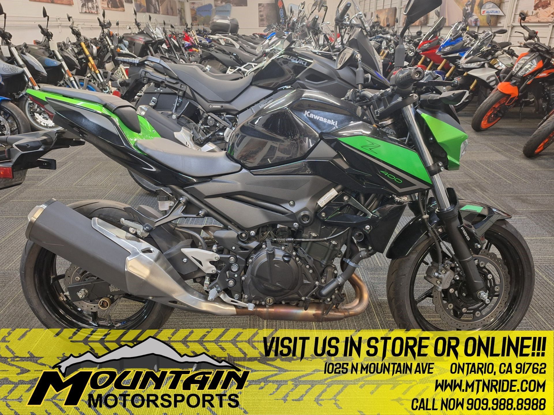 2022 Kawasaki Z400 ABS 400 ABS in Ontario, CA