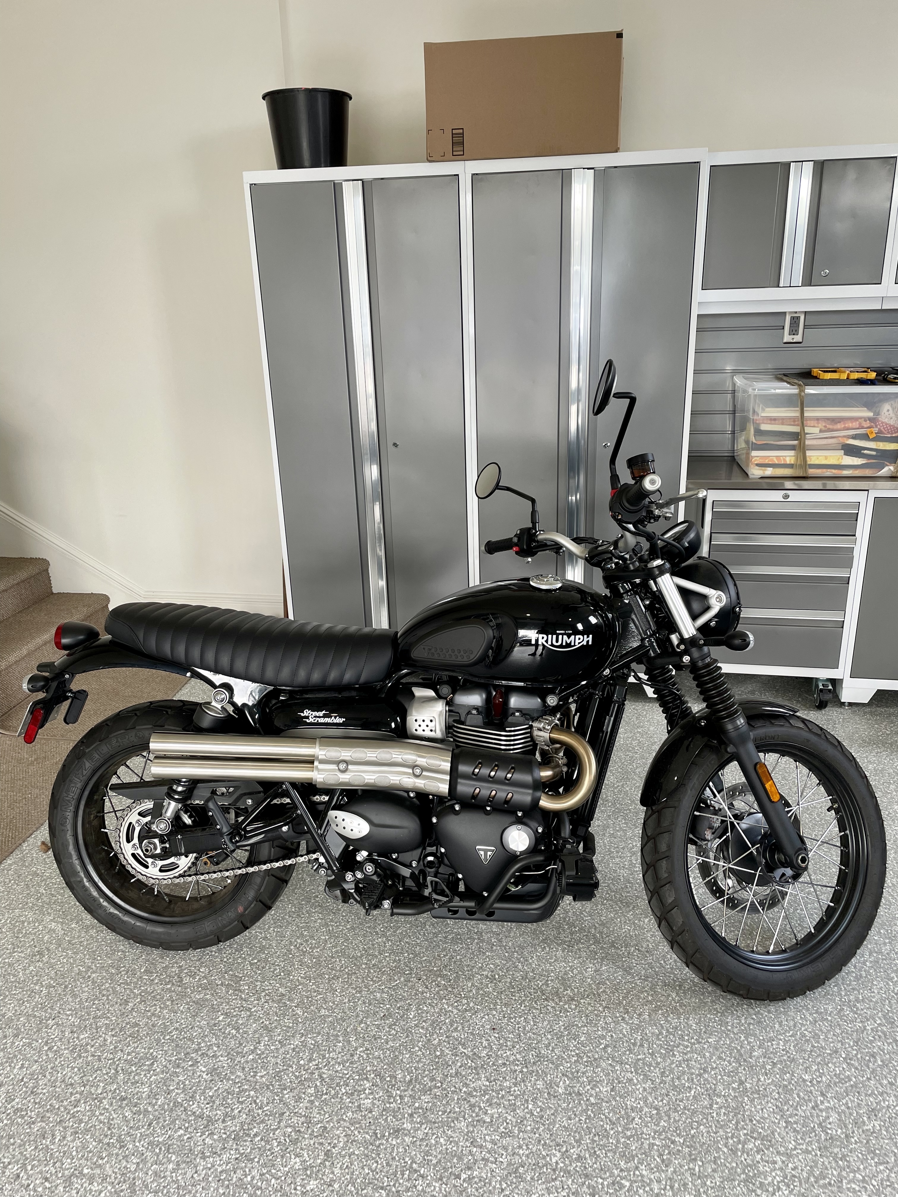 2019 Triumph SCRAMBLER 900 BASE Dual Sport motorcycle