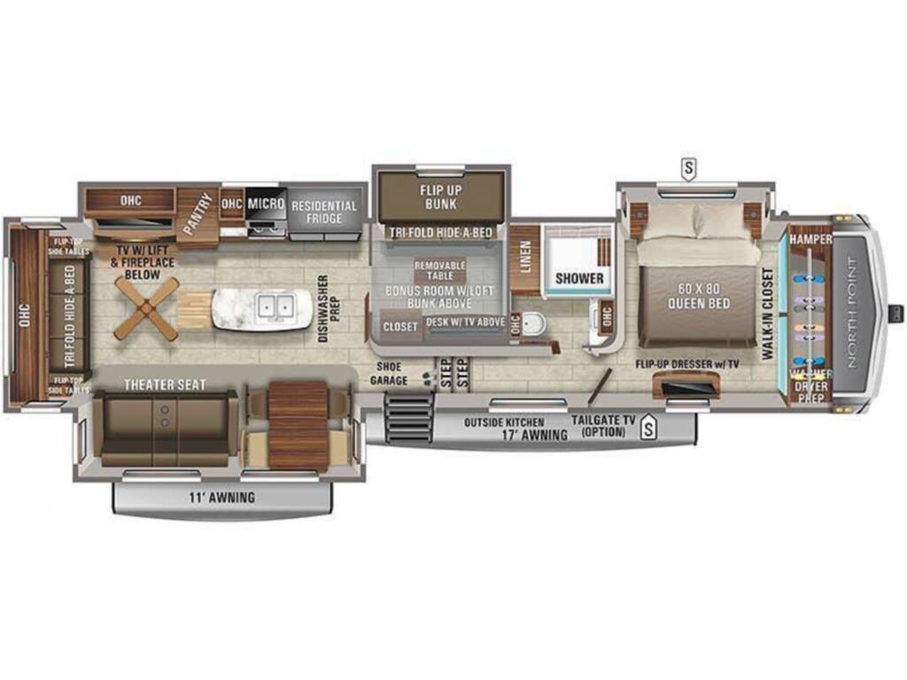 2022 Jayco NORTH POINT 377RLBH in evans city PA