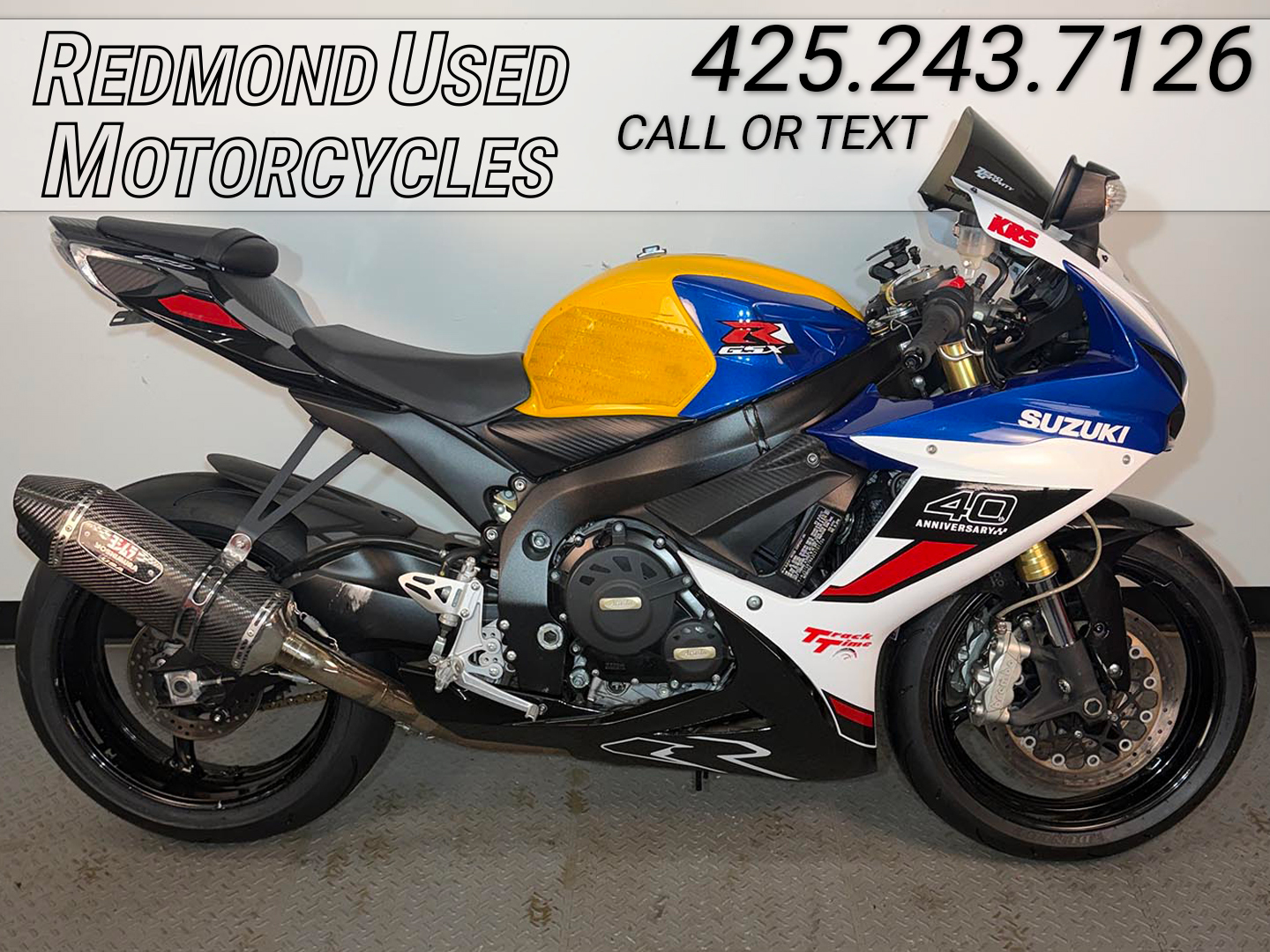 2013 Suzuki GSX-R 750 750 in Bellevue, WA