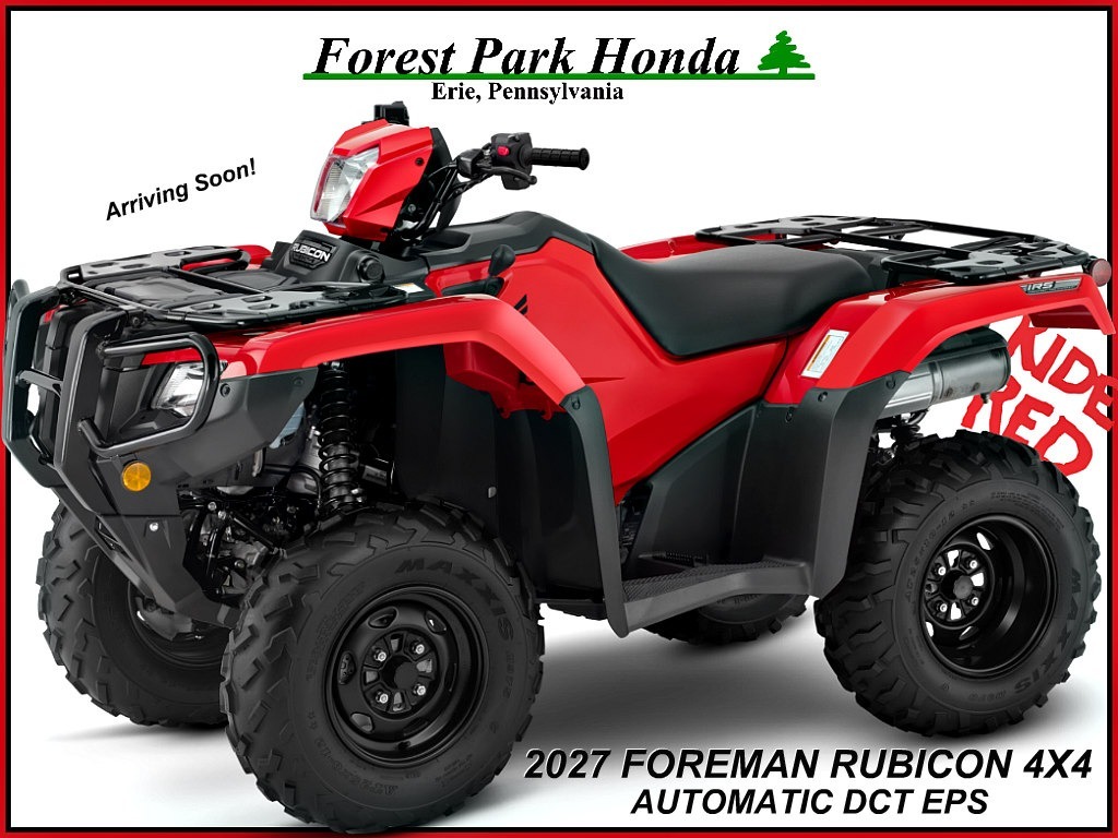 2027 Honda FourTrax Foreman Rubicon 4x4 Automatic DCT EPS in erie PA