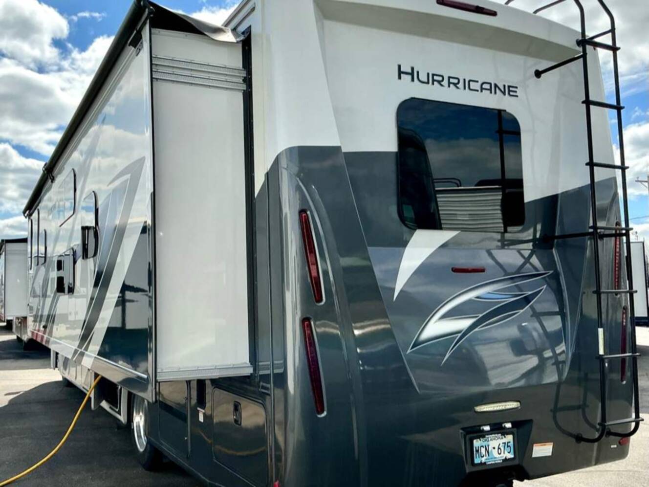 A photo of this 2023 Thor Motor Coach Hurricane 34J