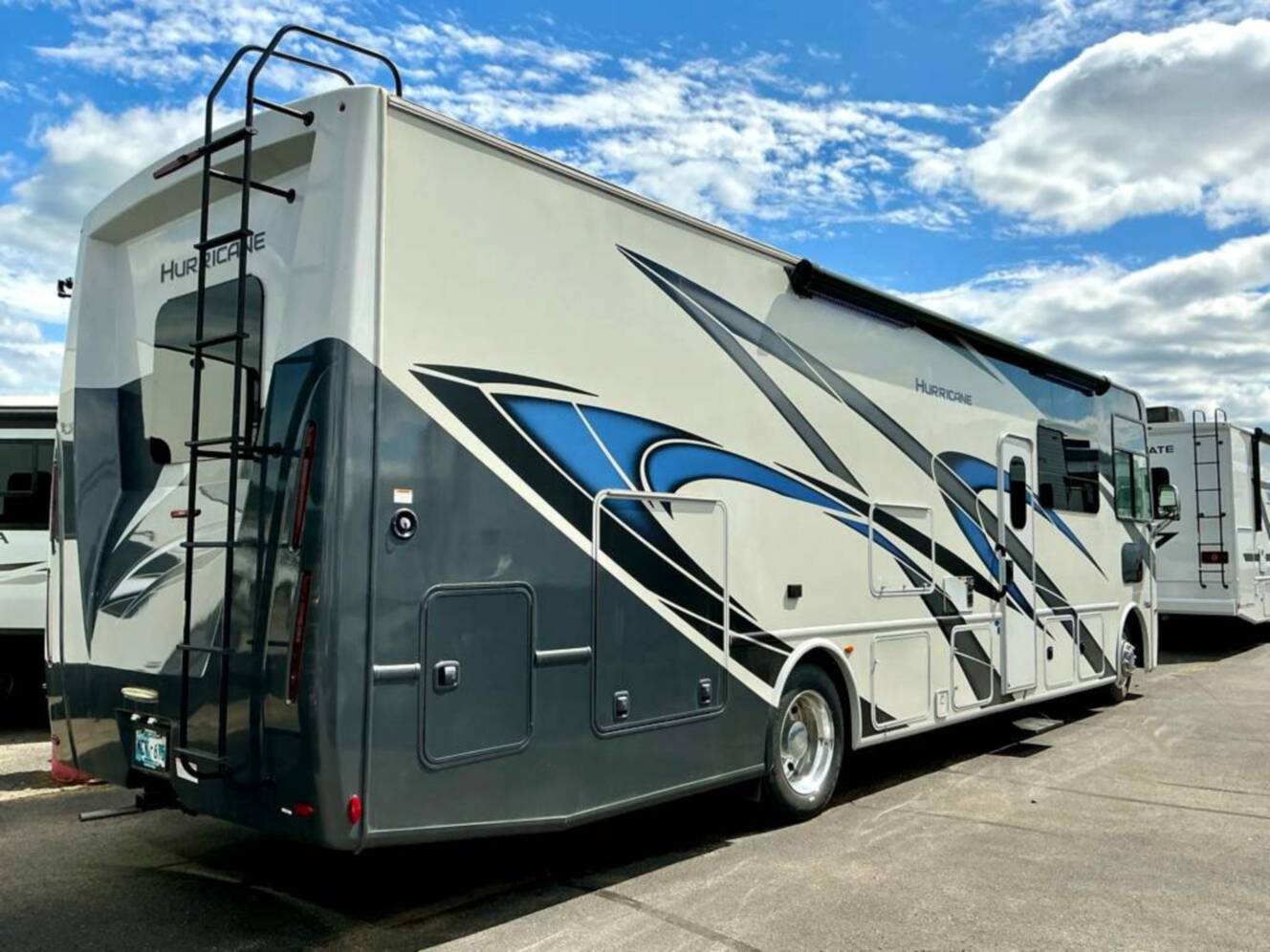 A photo of this 2023 Thor Motor Coach Hurricane 34J