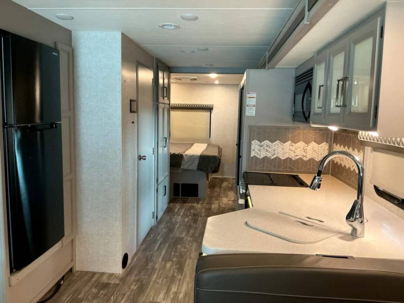 A photo of this 2023 Thor Motor Coach Hurricane 34J