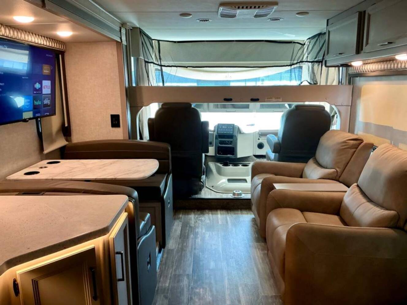 A photo of this 2023 Thor Motor Coach Hurricane 34J