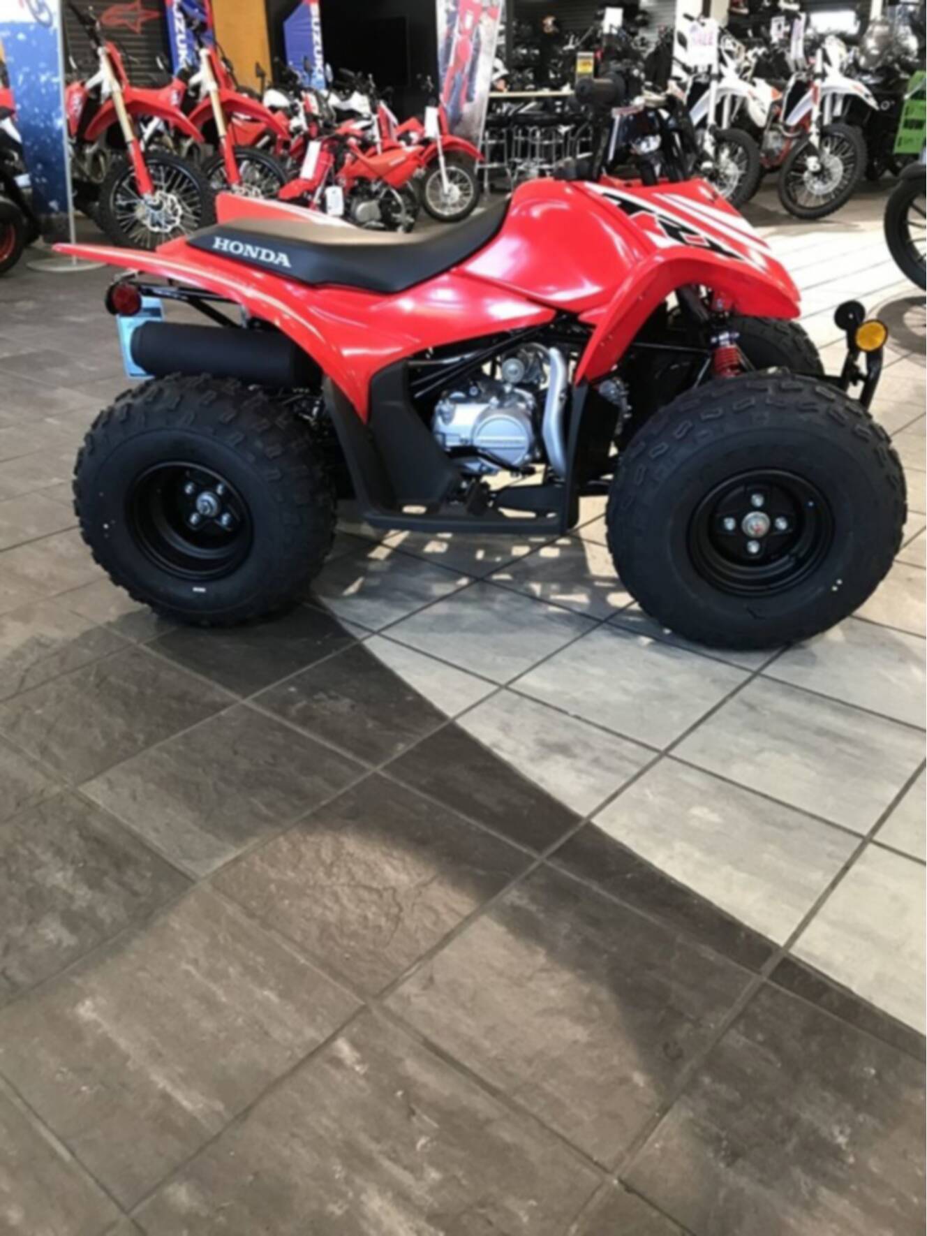 A photo of this 2026 Honda TRX 90X
