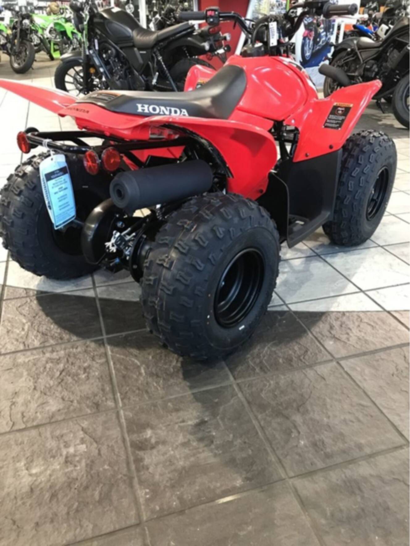 A photo of this 2026 Honda TRX 90X
