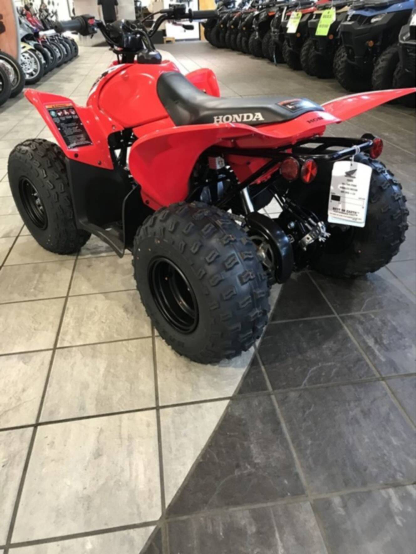 A photo of this 2026 Honda TRX 90X