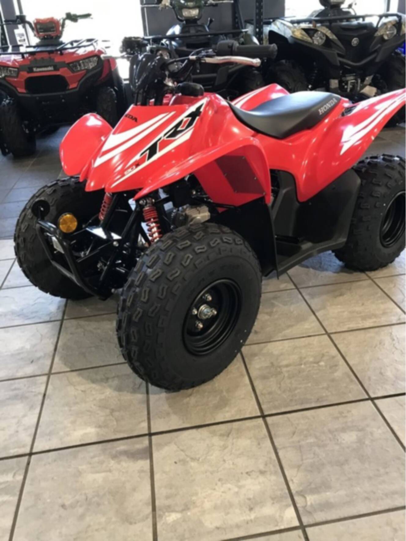 A photo of this 2026 Honda TRX 90X