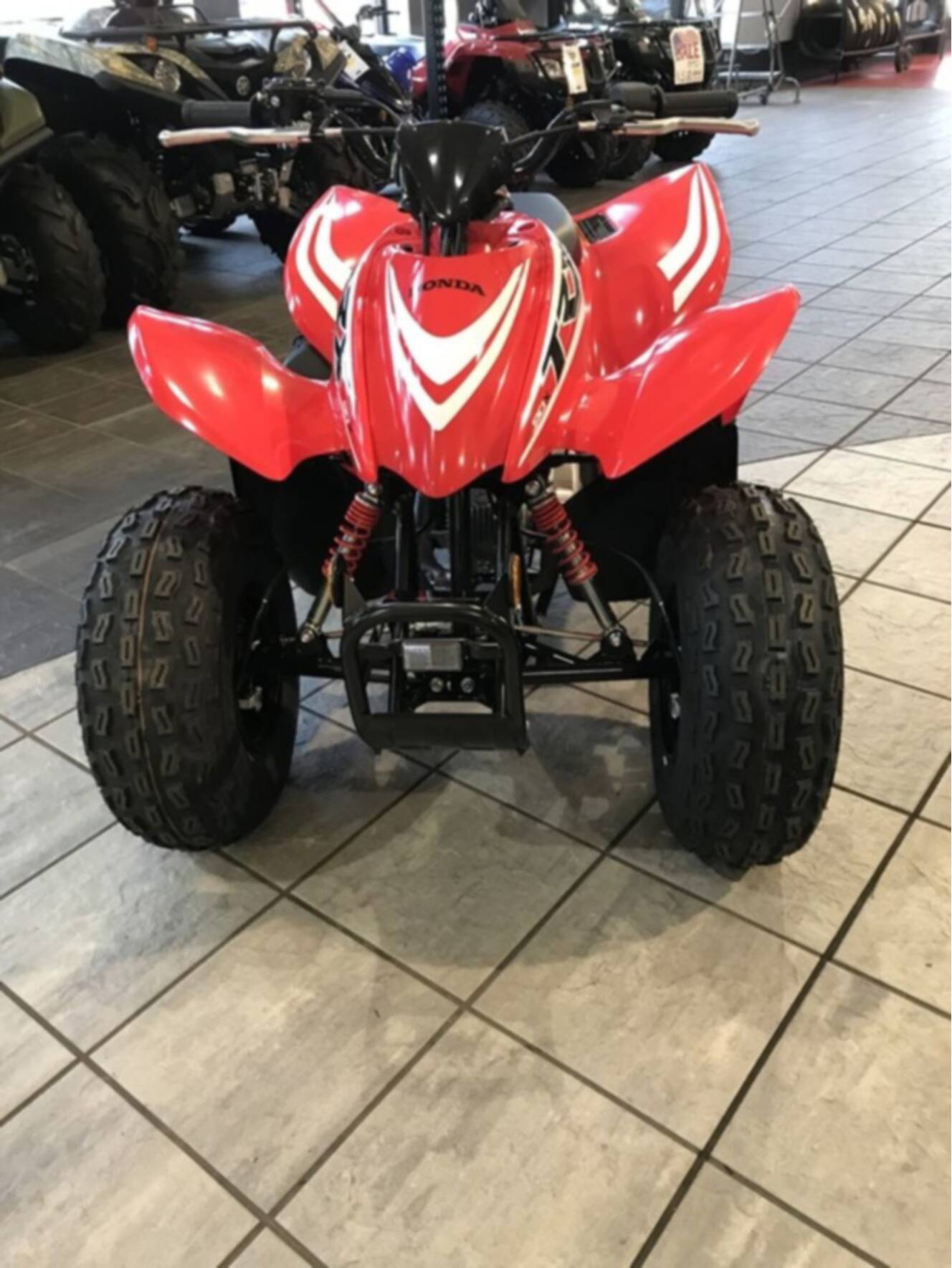 A photo of this 2026 Honda TRX 90X