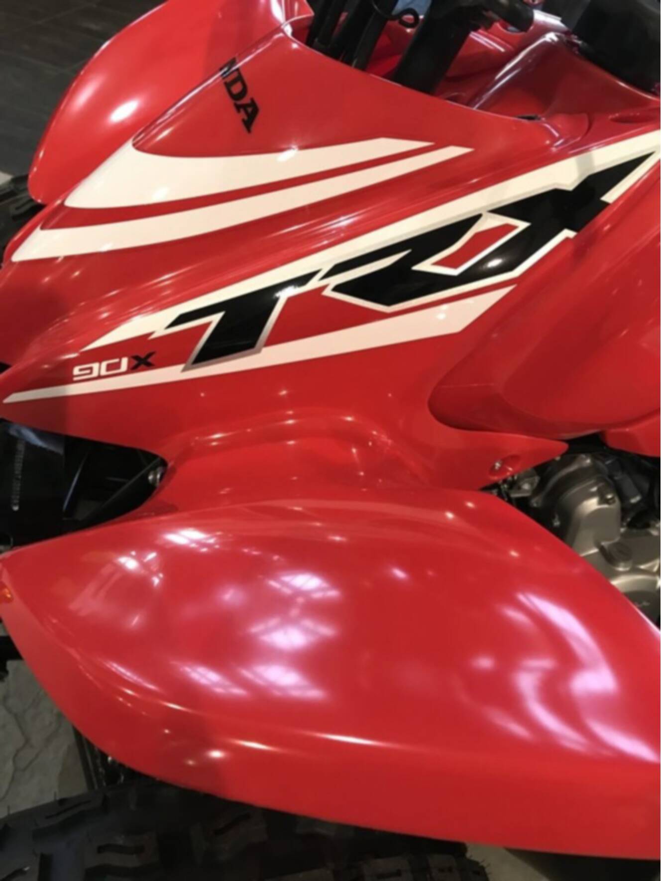 A photo of this 2026 Honda TRX 90X