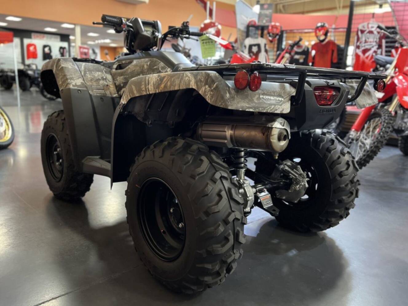 A photo of this 2027 Honda FourTrax Foreman 4X4 EPS Truetimber Atera Camo