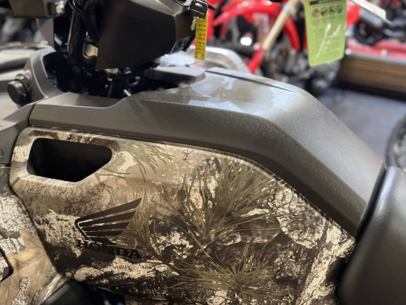 A photo of this 2027 Honda FourTrax Foreman 4X4 EPS Truetimber Atera Camo