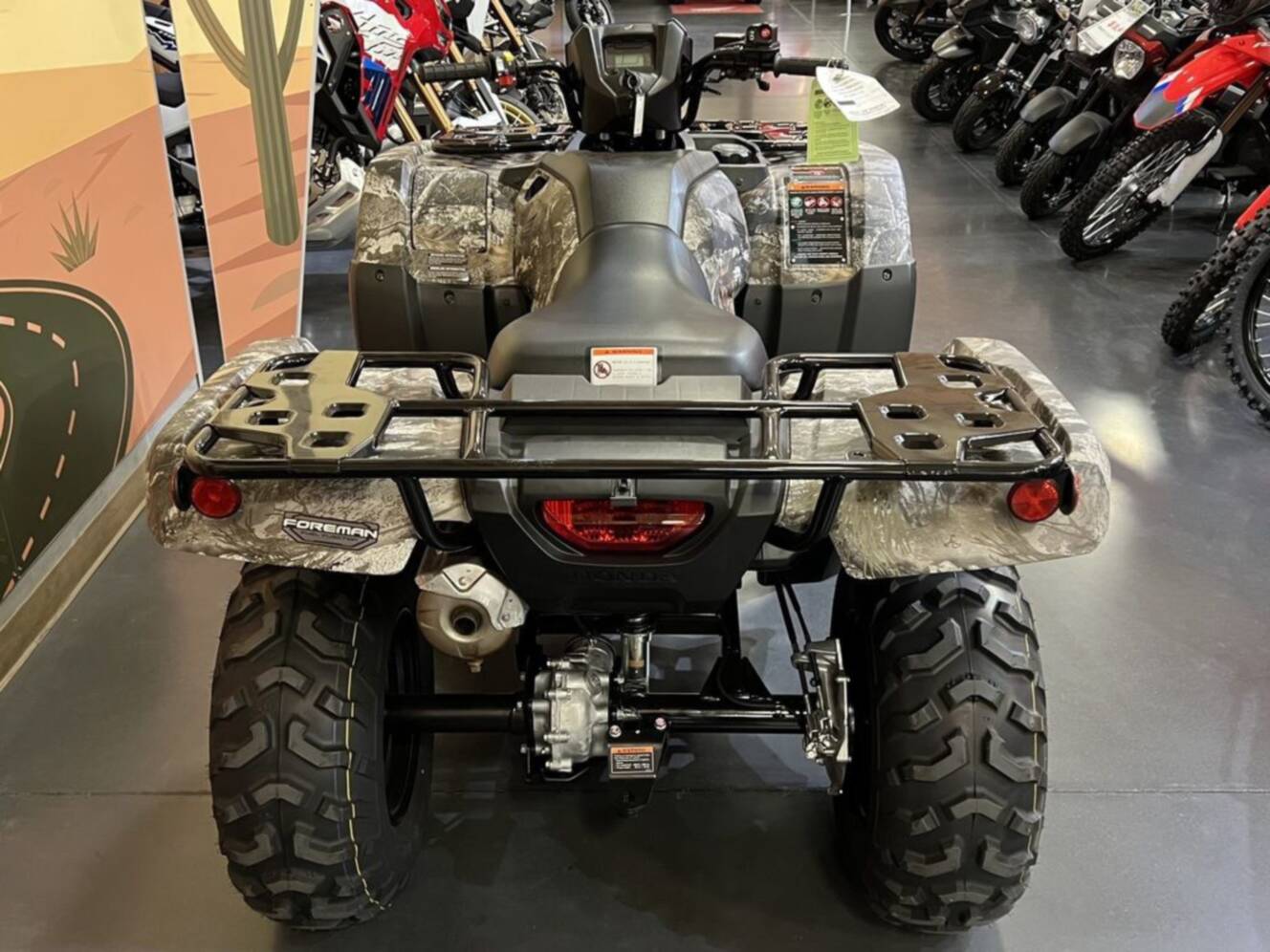 A photo of this 2027 Honda FourTrax Foreman 4X4 EPS Truetimber Atera Camo