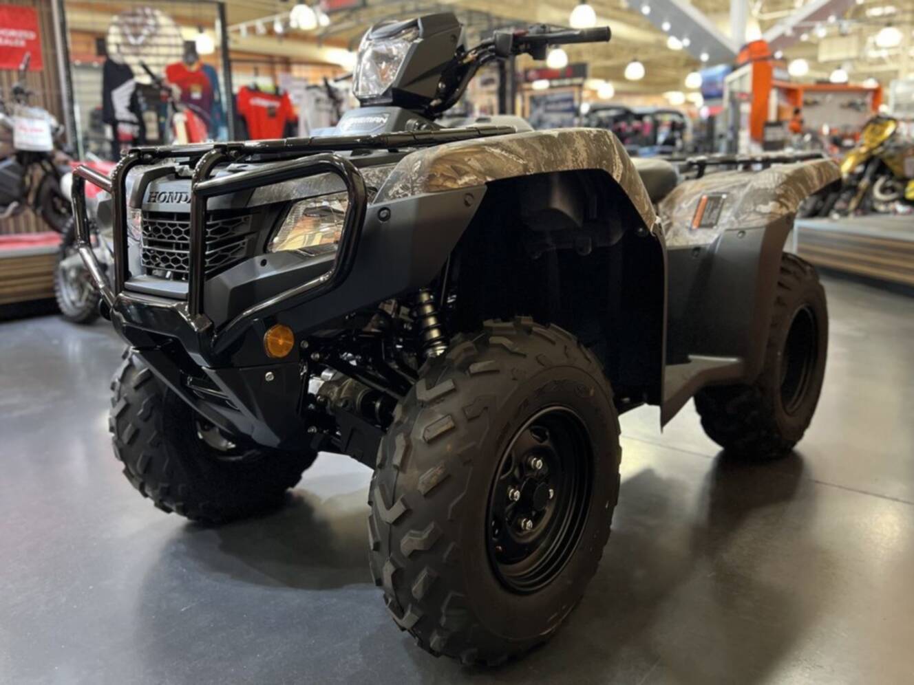 A photo of this 2027 Honda FourTrax Foreman 4X4 EPS Truetimber Atera Camo