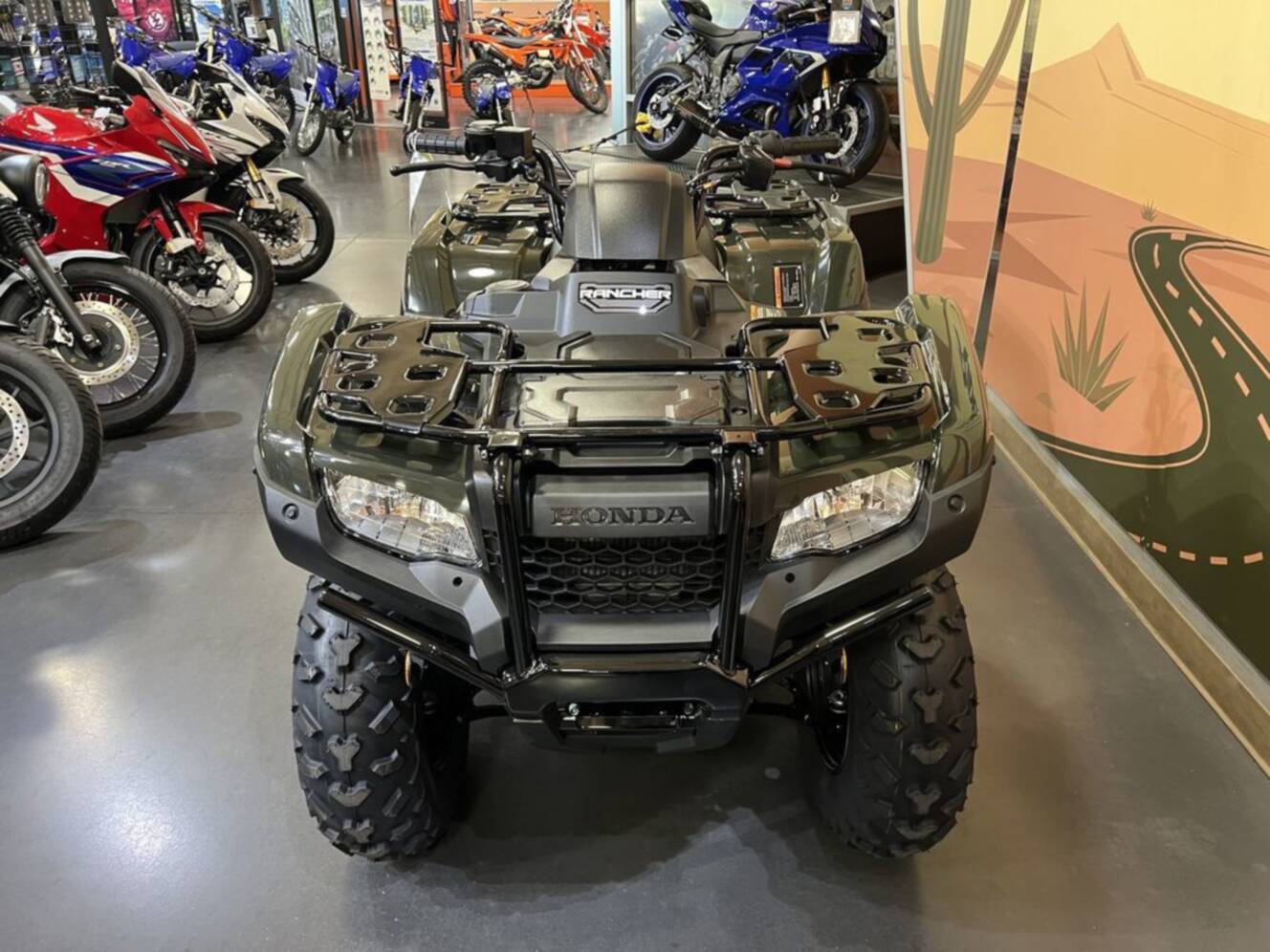 A photo of this 2026 Honda FourTrax Rancher 