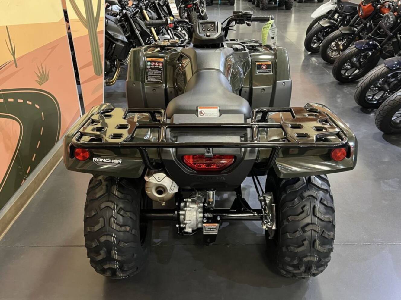 A photo of this 2026 Honda FourTrax Rancher 