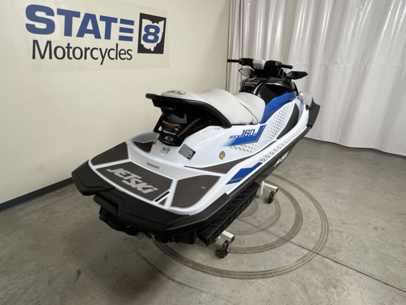 A photo of this 2026 Kawasaki Jet Ski STX 160X (JN1500HTFNN)