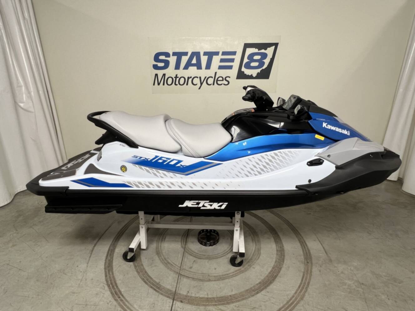 A photo of this 2026 Kawasaki Jet Ski STX 160X (JN1500HTFNN)