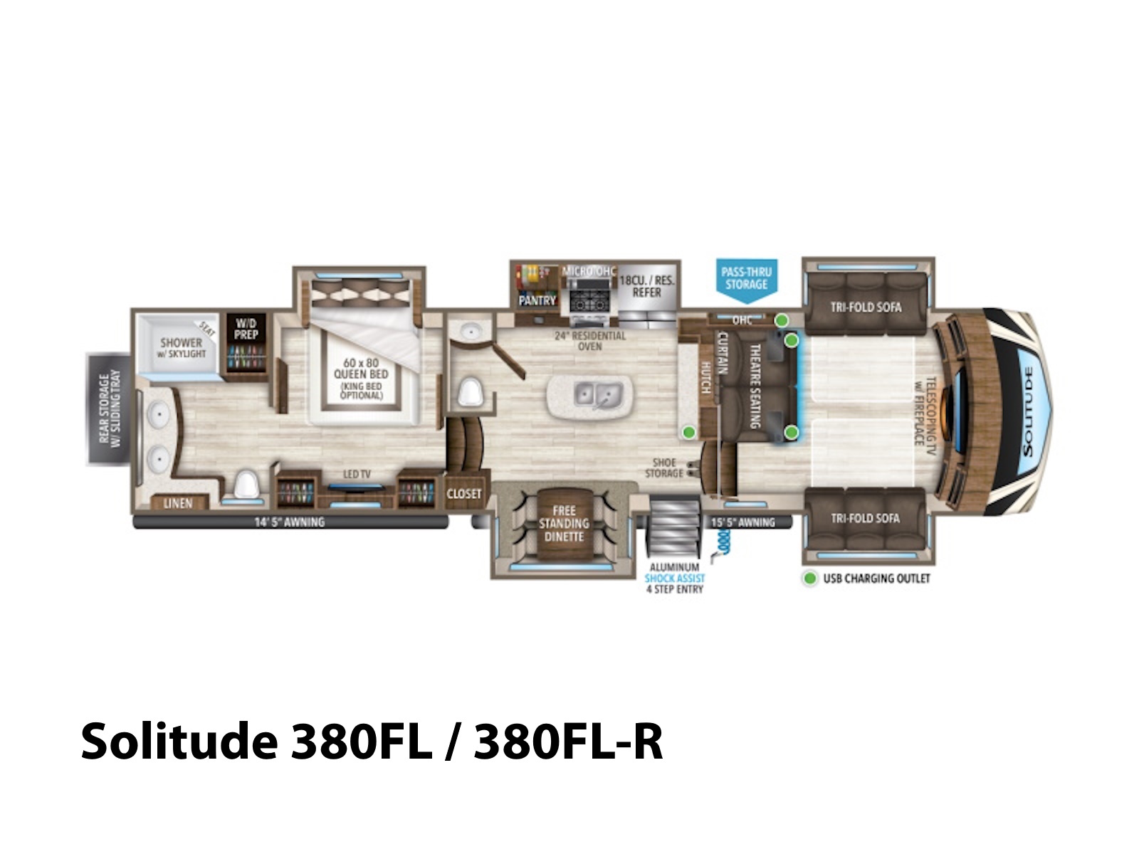 2021 Grand Design Solitude 380FL / 380FL-R in london KY