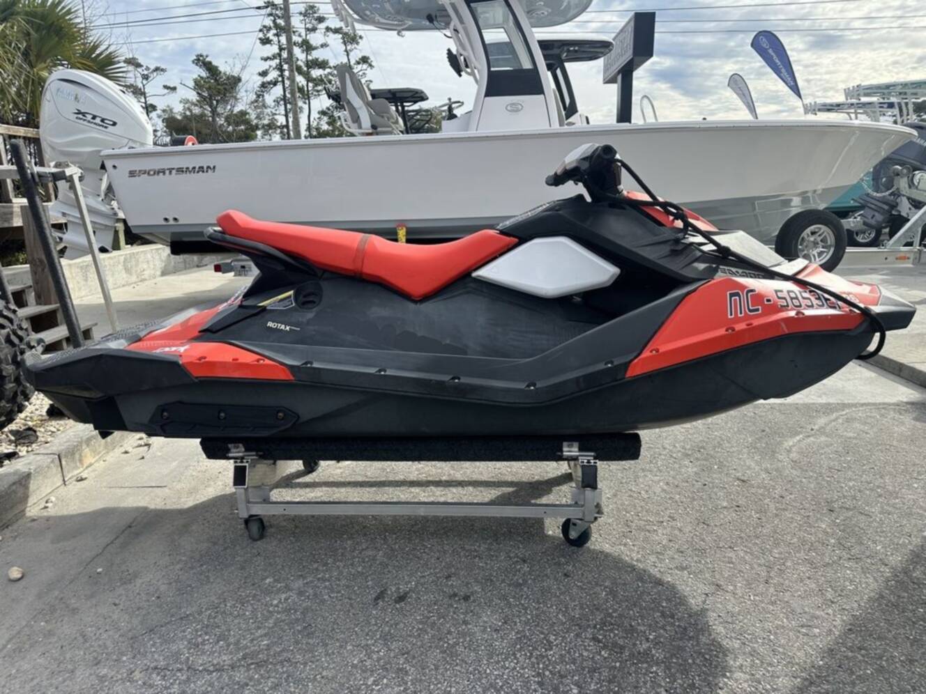 A photo of this 2016 Sea-Doo Spark 3-Up Rotax 900 HO ACE