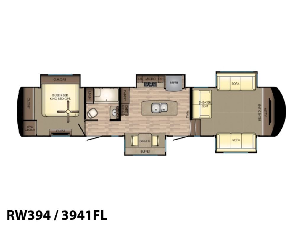 2018 Redwood Rv Redwood RW394 / 3941FL RW3941FL in spokane WA