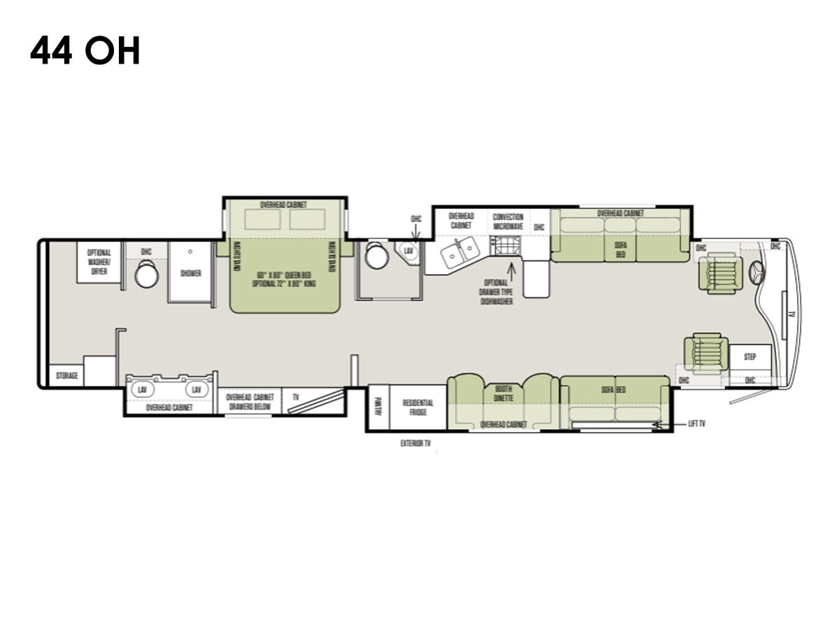 2018 Tiffin Motorhomes Phaeton 44 OH in london KY