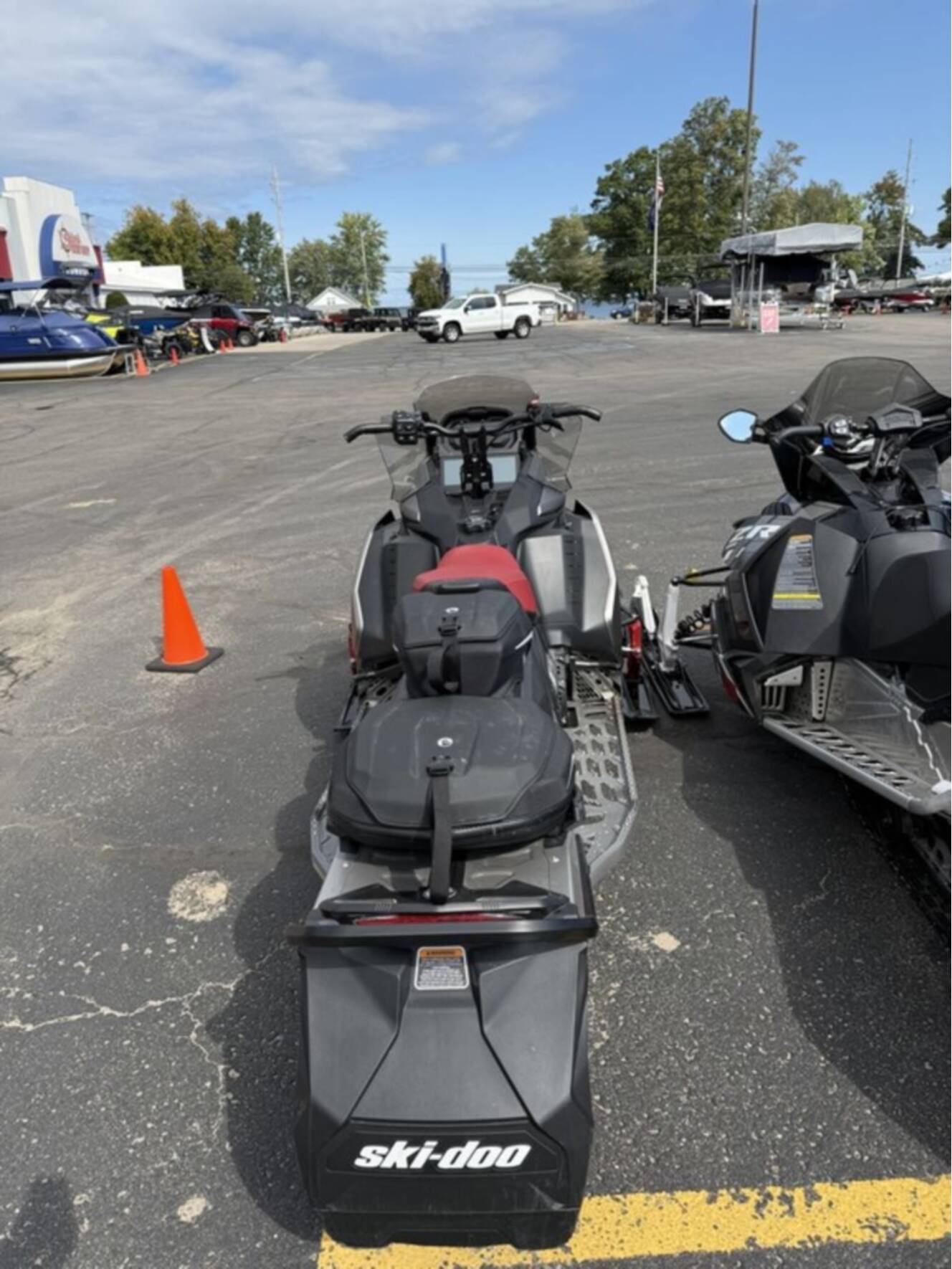 A photo of this 2023 Ski-Doo MXZ X-RS w/ Smart Shox