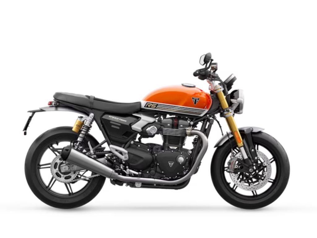 2025 Triumph Speed Twin 1200 RS Baja Orange/Sapphire Black in Savannah, GA
