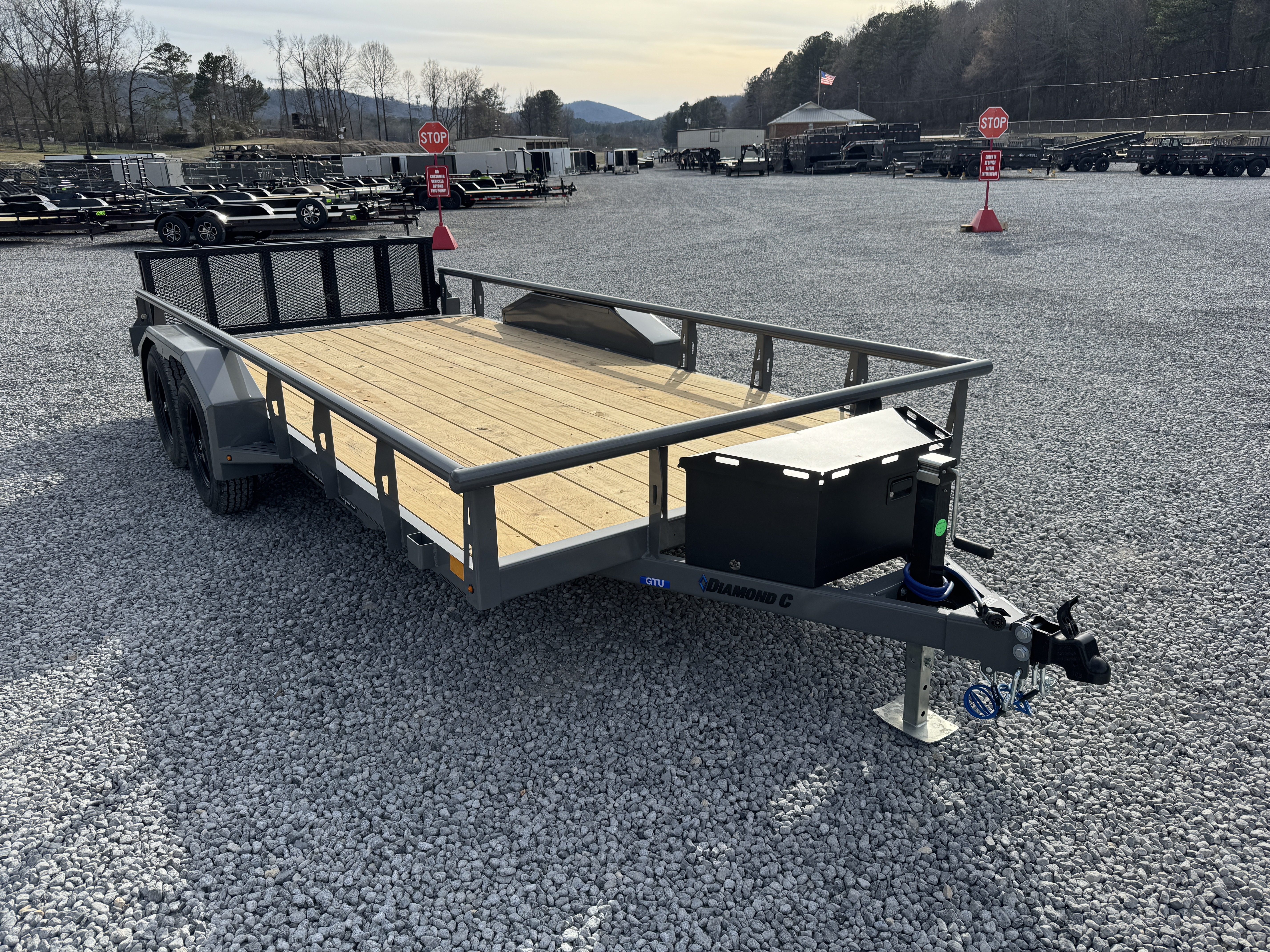 2026 Diamond C GTU235 7x16 Tandem Utility Trailer in Leeds, AL