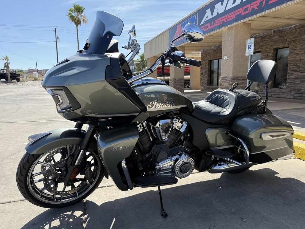 2022 Indian Motorcycle® Pursuit Limited with Premium Package Icon Alumina Jade/ LIMITED WITH PREMIUM PACKAGE in Lake Havasu City, AZ
