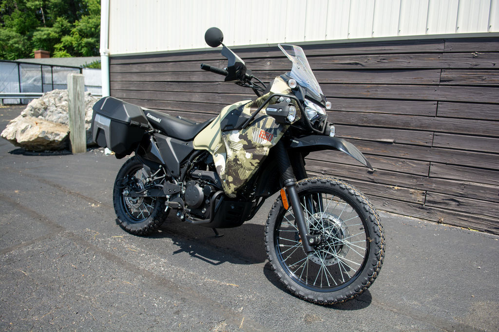 2026 Kawasaki KLR®650 Adventure ABS Cypher Camo Beige 650 ADVENTURE in Waynesboro, VA