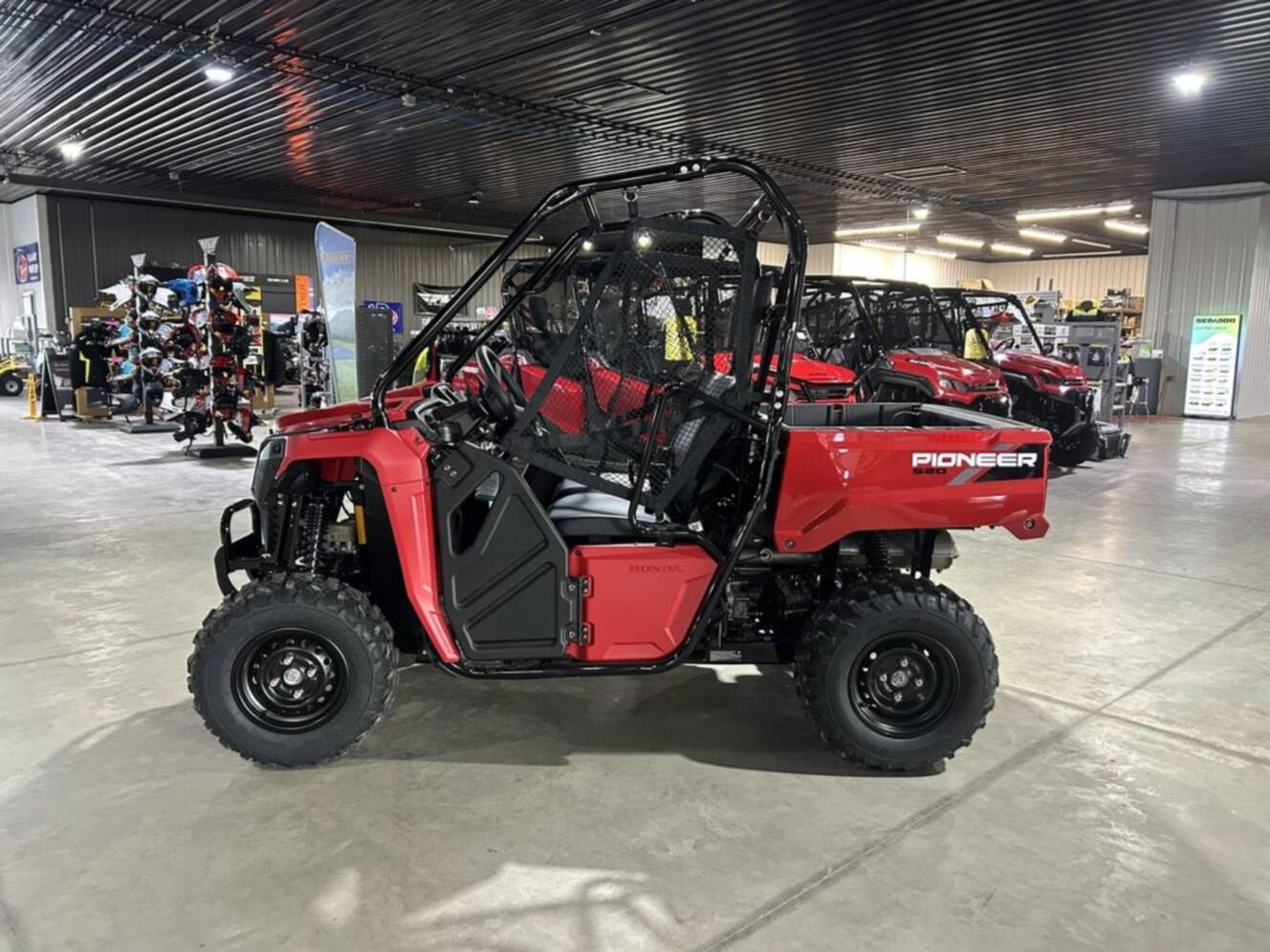 A photo of this 2026 Honda® PIONEER 520 Red