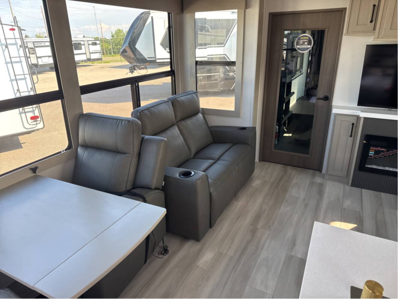 A photo of this 2026 Grand Design MOMENTUM M-CLASS 395MS