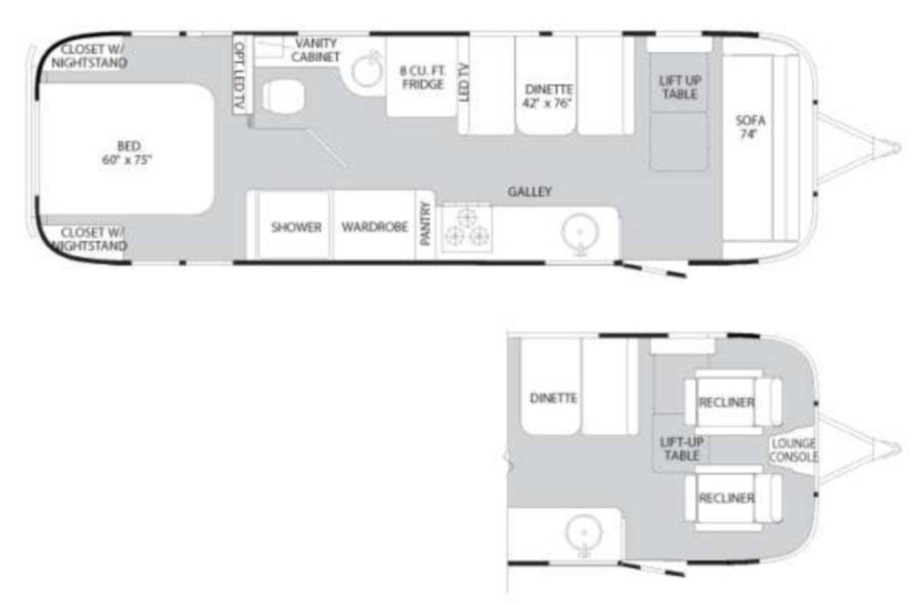 A photo of this 2012 Airstream Flying Cloud 30