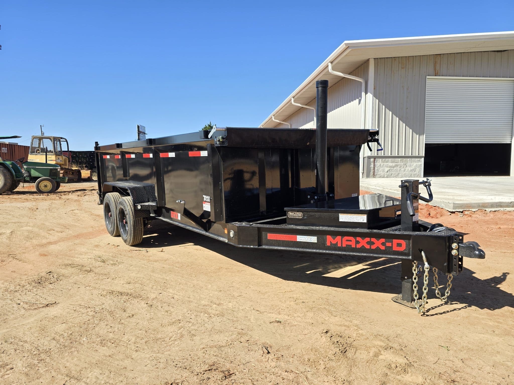2026 MAXX-D Trailers 7x16 DTX 16K Telescopic Dump Trailer With Spreader Gate in Byron, GA